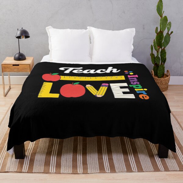 Item preview, Cute Teach Love and Inspire Teacher designed and sold by viectory.