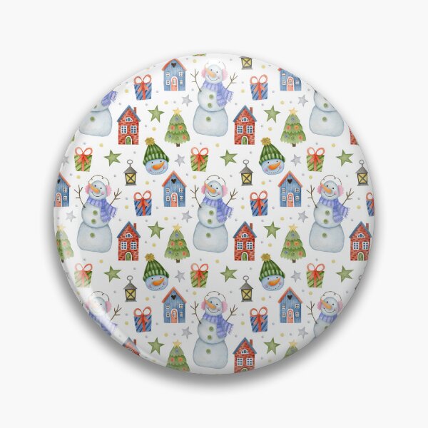 Item preview, Snowman Christmas Paper Pattern designed and sold by TeeGeeTees.