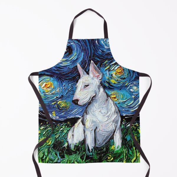 Item preview, Bull Terrier Night designed and sold by AjaTrier.