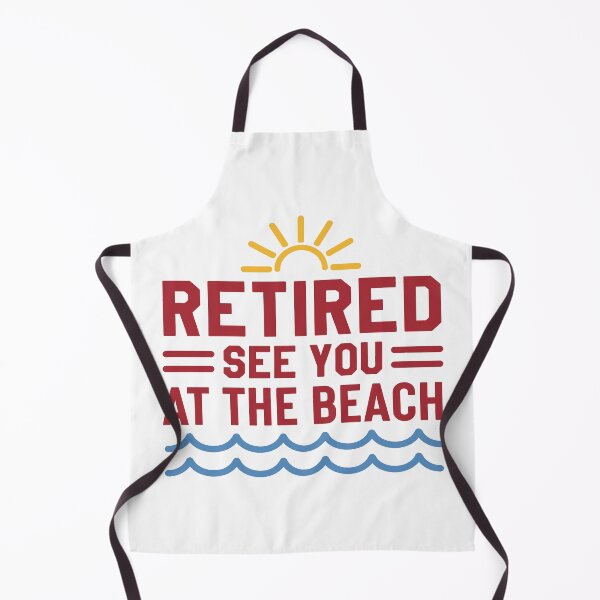Item preview, Jubilado. Nos vemos en la playa. Trabajé toda mi vida para esta jubilación. designed and sold by gear-posters.