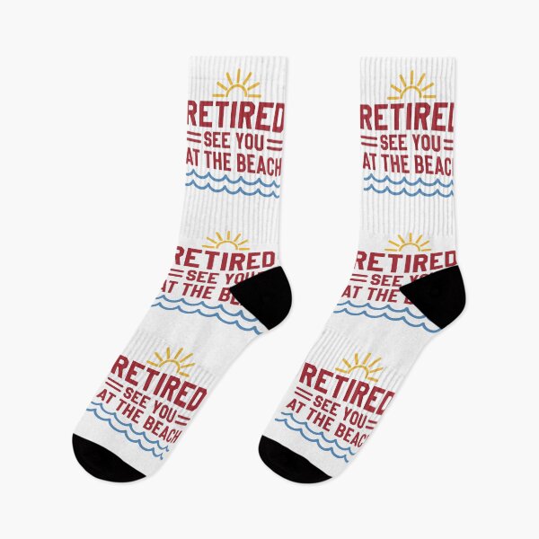 Item preview, Retired See You At The Beach ,I Worked My Whole Life for This Retirement  designed and sold by gear-posters.