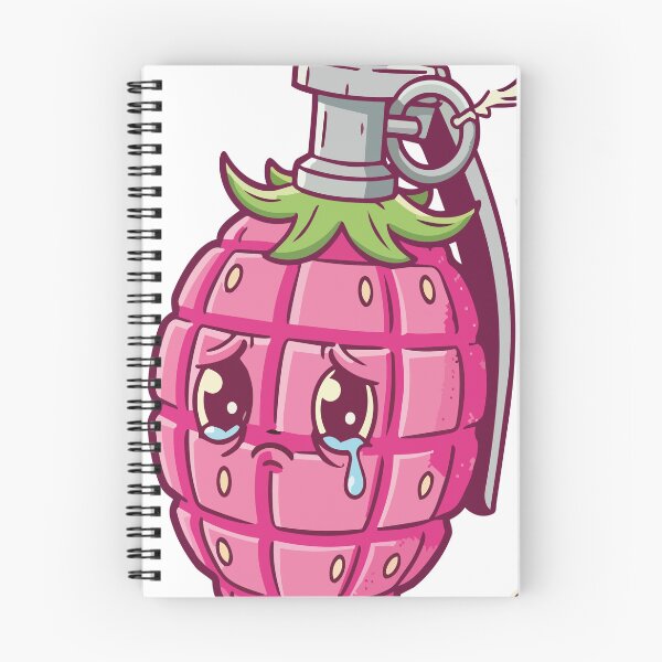 Item preview, "Emotional Damage" Funny Meme Graphic - Sad Pink Grenade - Creepy Cute Pastel Goth Art designed and sold by BestChoiceService.