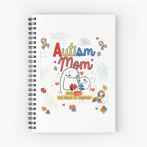 Item preview, Autism Mom With Love Design designed and sold by Lousa Coloring – Creative Designs for Everyday Life.