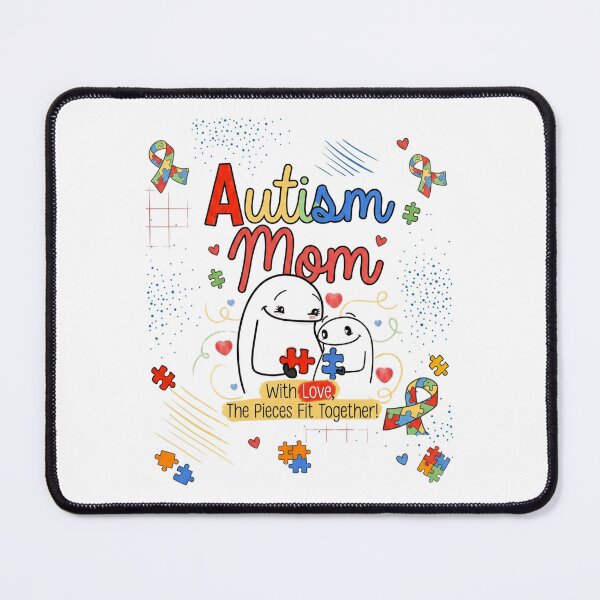 Item preview, Autism Mom With Love Design designed and sold by Lousa Coloring – Creative Designs for Everyday Life.