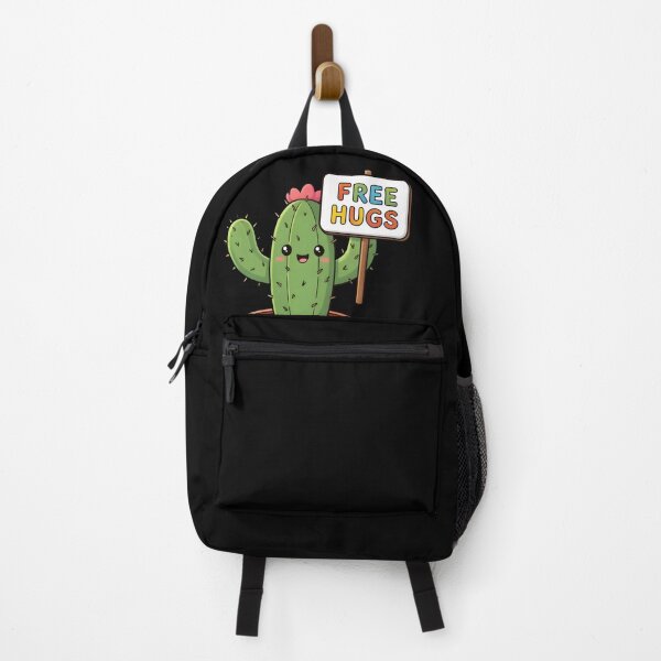 Item preview, Cute Cactus Free Hugs Funny Pun Kawaii Succulent designed and sold by KCasual.