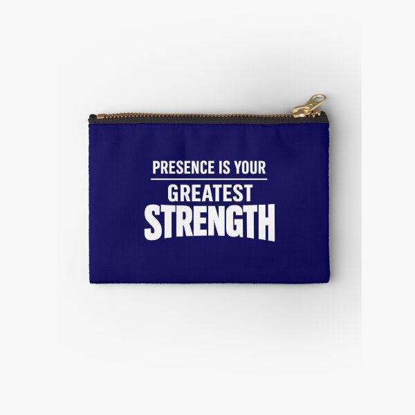 Item preview, Presence Is Your Greatest Strength | Mindfulness Meditation Inspirational Quote designed and sold by DesignHouse07.