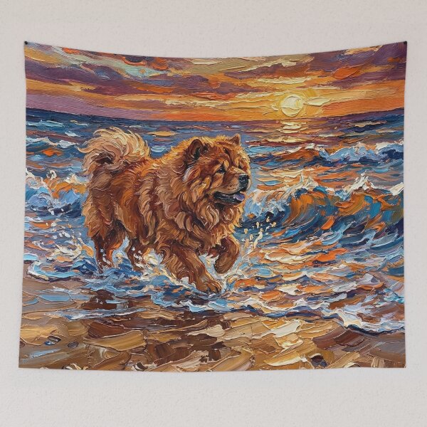 Item preview, Beach Nights - Chow designed and sold by AjaTrier.