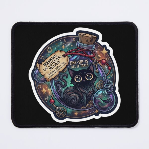 Item preview, Celestial Cat Potion - Cat-astrophic Mischief Potion designed and sold by CatstheticShop1.