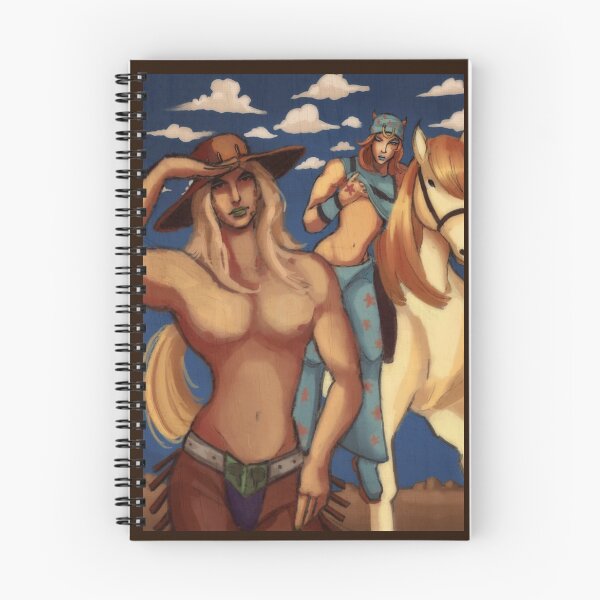 Artikelvorschau, Johnny Joestar und Gyro Zeppeli Sommer-Wüsten-Fanart-Poster entworfen und verkauft von MotionP1ctures.