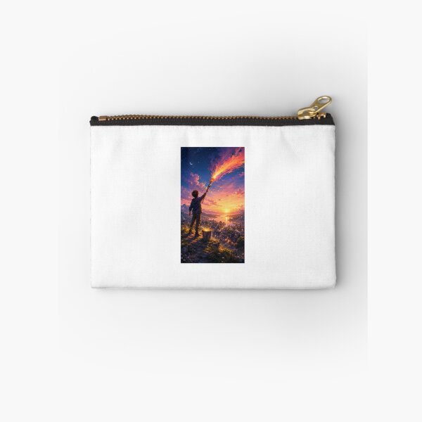 Item preview, The Boy Who Painted the Sky Inspirational Fantasy Art designed and sold by TaiwoDesigns.