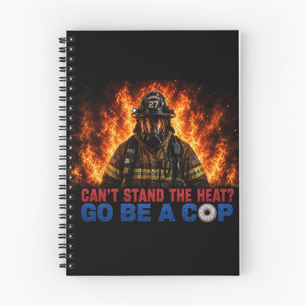 Item preview, Firefighter Humor - Can't Stand the Heat? Go Be A COP! designed and sold by nikkolaus.