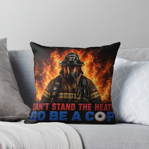 Item preview, Firefighter Humor - Can't Stand the Heat? Go Be A COP! designed and sold by nikkolaus.