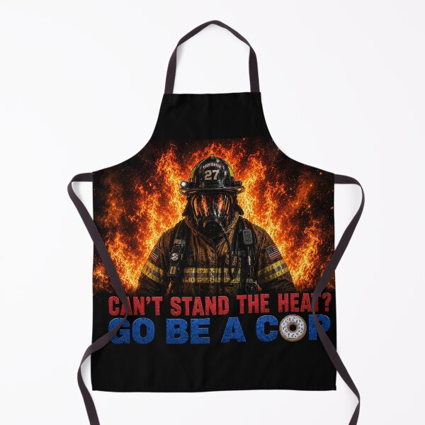 Item preview, Firefighter Humor - Can't Stand the Heat? Go Be A COP! designed and sold by nikkolaus.
