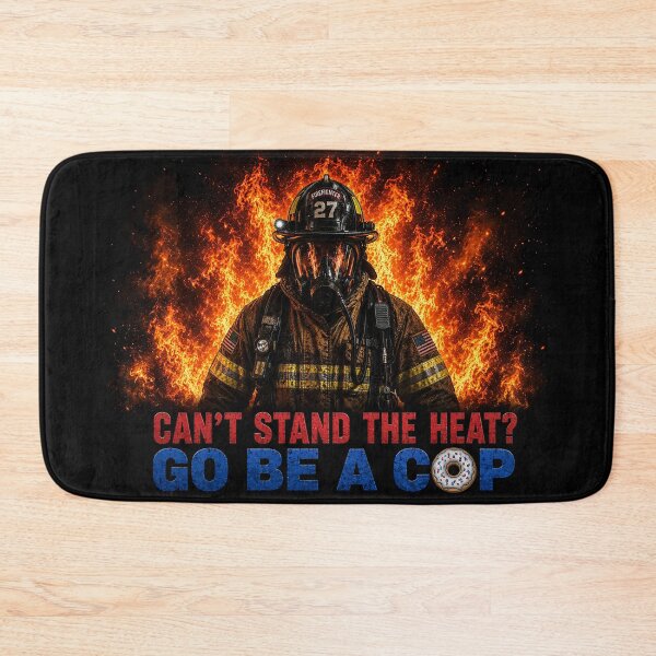 Item preview, Firefighter Humor - Can't Stand the Heat? Go Be A COP! designed and sold by nikkolaus.