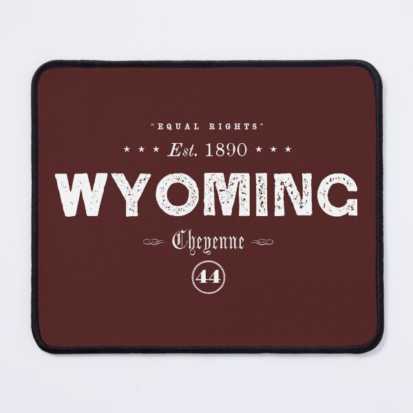 Item preview, Wyoming, the 44th State, Est. 1890 designed and sold by ThrillRags!.