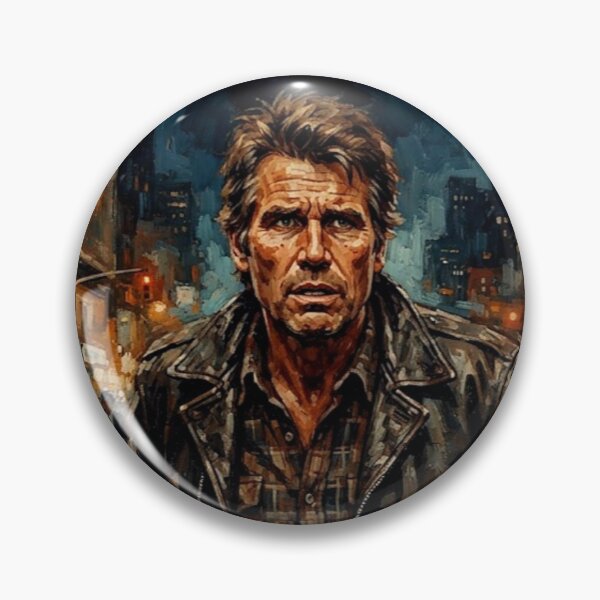Item preview, Night of the Juggler Retro Urban Action Crime Thriller Drama Tribute Art Poster designed and sold by Art's Diner.