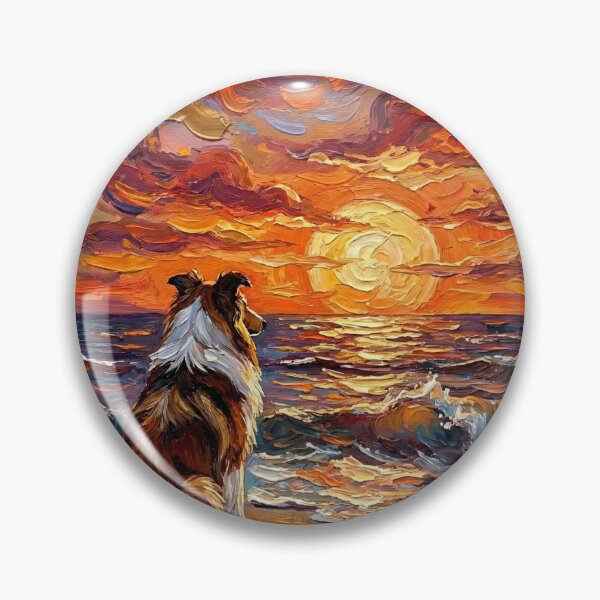 Item preview, Beach Nights – Collie designed and sold by AjaTrier.