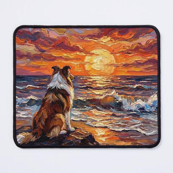 Item preview, Beach Nights – Collie designed and sold by AjaTrier.