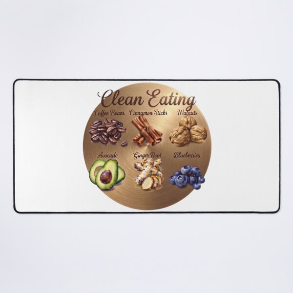 Item preview, Clean Eating Healthy Food Guide Illustration designed and sold by Northern Glow Art.
