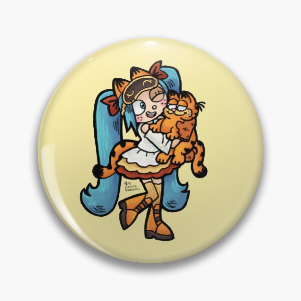 Item preview, Garfield Hastune Miku designed and sold by crunchytears.
