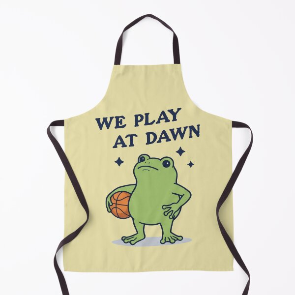 Item preview, Frog Basketball We Play At Dawn Hoops Player designed and sold by d247.