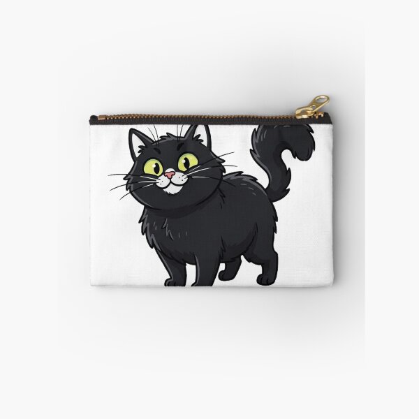 Item preview, Spooky Cute Chonky Black Cat Cartoon designed and sold by CatstheticShop1.