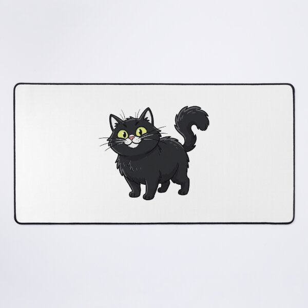 Item preview, Spooky Cute Chonky Black Cat Cartoon designed and sold by CatstheticShop1.