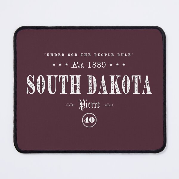 Item preview, South Dakota, the 40th State, Est. 1889 designed and sold by ThrillRags!.
