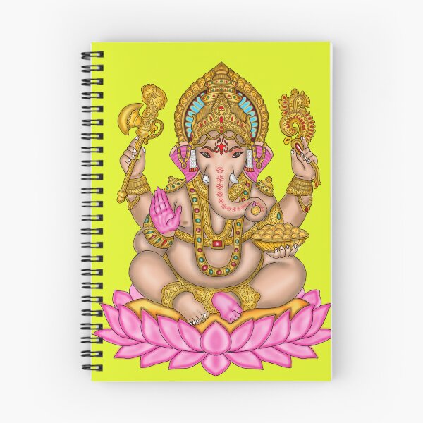 Item preview, Lord Ganesha Artwork | Divine Ganpati Digital Art for Hindu Devotees designed and sold by Harshit_Digital_Arts.
