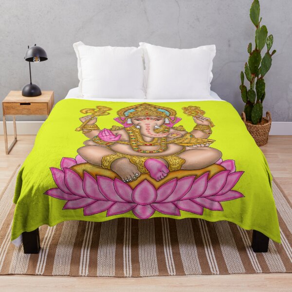 Item preview, Lord Ganesha Artwork | Divine Ganpati Digital Art for Hindu Devotees designed and sold by Harshit_Digital_Arts.