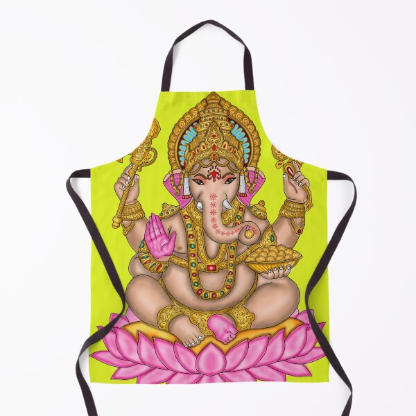 Item preview, Lord Ganesha Artwork | Divine Ganpati Digital Art for Hindu Devotees designed and sold by Harshit_Digital_Arts.