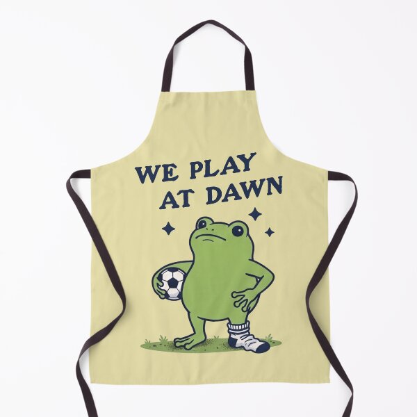 Item preview, We Play At Dawn Frog Soccer Player designed and sold by d247.