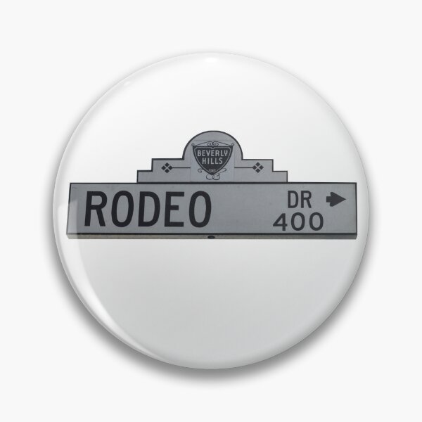 Artikelvorschau, Grafik des Straßenschildes Rodeo Drive entworfen und verkauft von Kevin Michael McCall.
