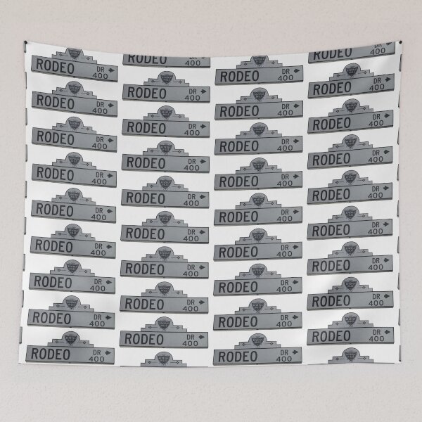 Item preview, The Rodeo Drive Street Sign Graphic designed and sold by Kevin Michael McCall.