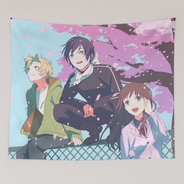 Item preview, Yukine Noragami Cherry Blossom Trio Soft Spring Anime Mood designed and sold by BrianRayan.
