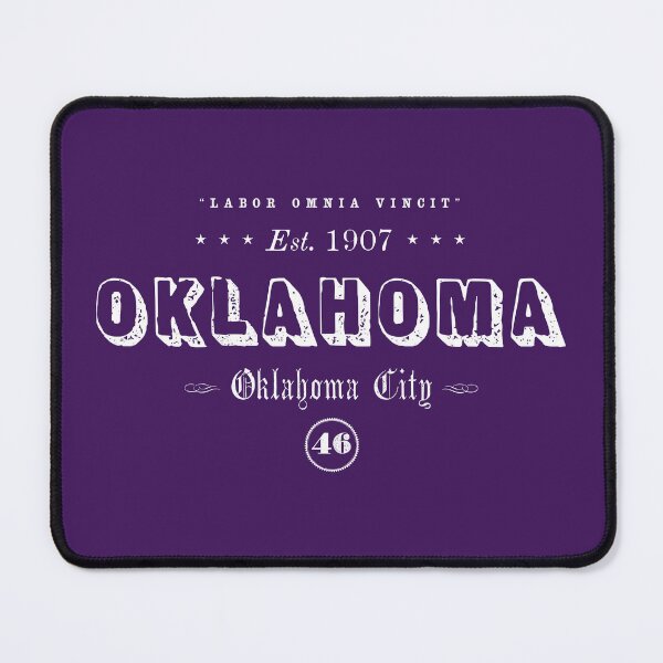 Item preview, Oklahoma, the 46th State, Est. 1907 designed and sold by ThrillRags!.