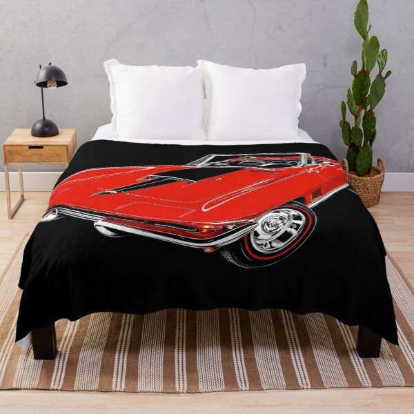 Item preview, 1967 Chevrolet Corvette Sting Ray 427 Roadster – Red C2 Convertible Art designed and sold by Stinky Lincy's Apparel Company.