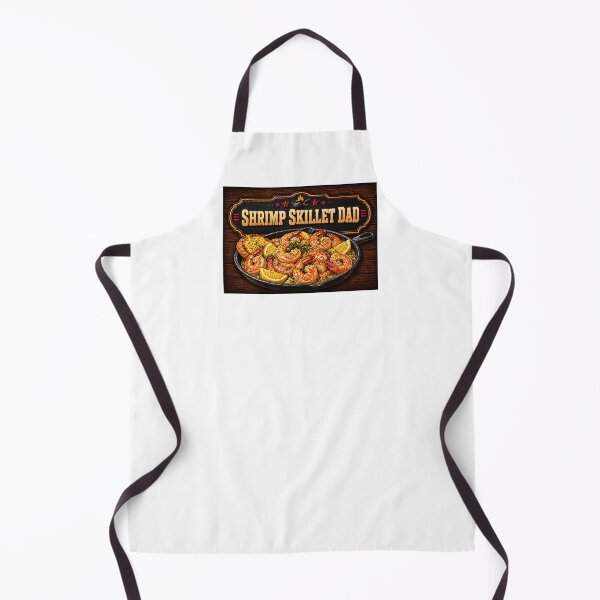 Item preview, Shrimp Skillet Dad Apparel & Decor, Coastal Kitchen Grill Master Gift designed and sold by Compass and a Camera.