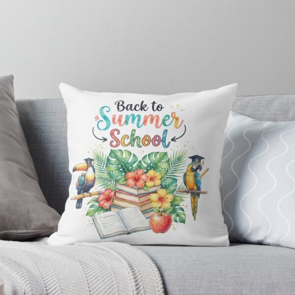 Item preview, Parrot and Toucan Summer Art- Back to School Vibes Sticker designed and sold by The Sticker Treasury.