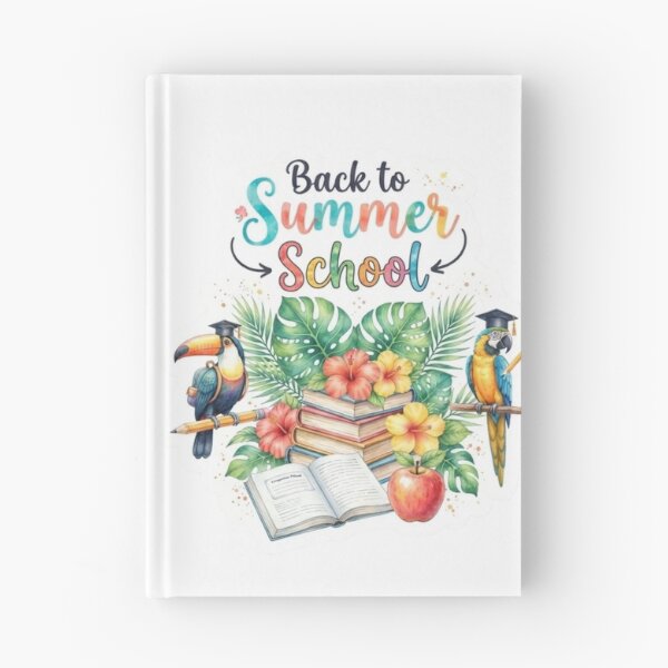 Item preview, Parrot and Toucan Summer Art- Back to School Vibes Sticker designed and sold by The Sticker Treasury.