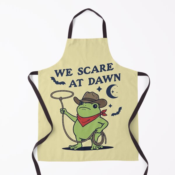 Item preview, We Scare At Dawn Cowboy Frog Halloween Spooky designed and sold by d247.