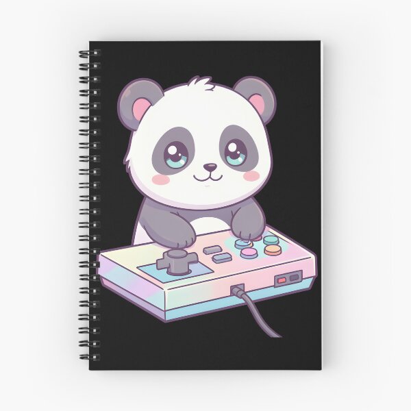 Item preview, Cute Gaming Panda Retro Arcade Kawaii Gamer designed and sold by KCasual.