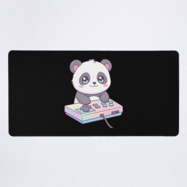 Item preview, Cute Gaming Panda Retro Arcade Kawaii Gamer designed and sold by KCasual.