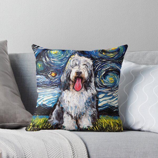 Item preview, Bearded Collie Night designed and sold by AjaTrier.