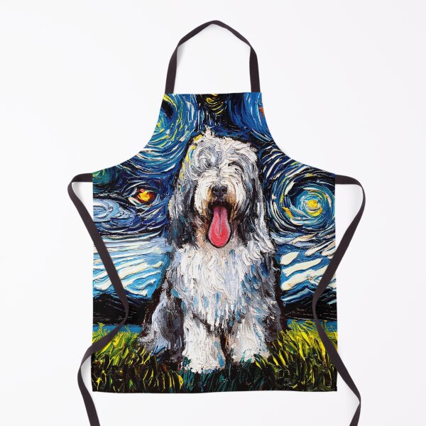 Item preview, Bearded Collie Night designed and sold by AjaTrier.