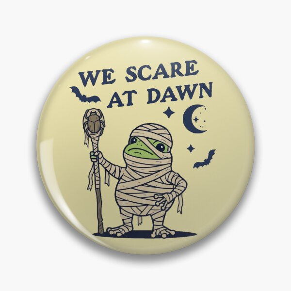 Item preview, We Scare At Dawn Frog Mummy Halloween Spooky designed and sold by d247.