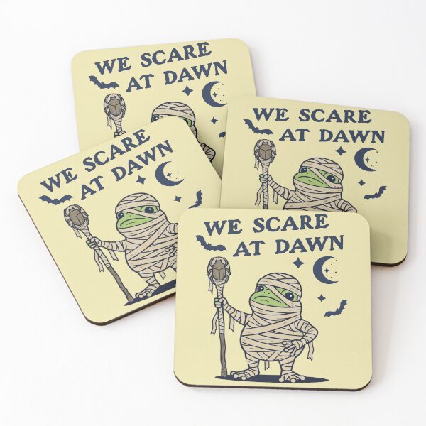 Item preview, We Scare At Dawn Frog Mummy Halloween Spooky designed and sold by d247.