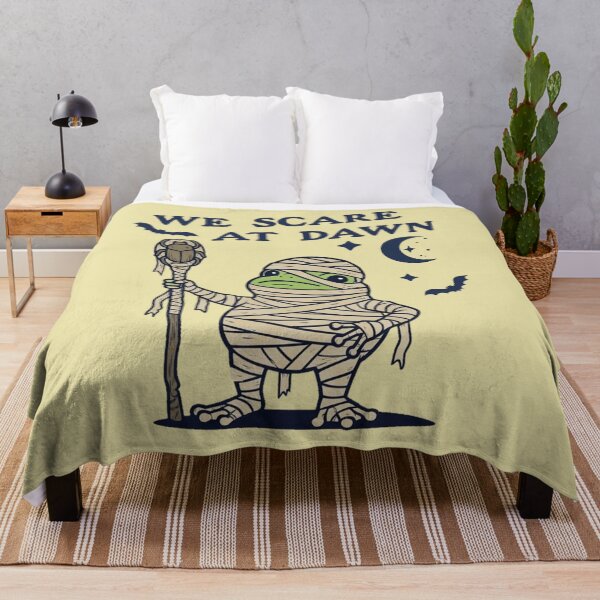 Item preview, We Scare At Dawn Frog Mummy Halloween Spooky designed and sold by d247.