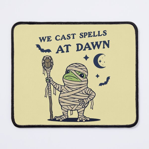 Item preview, Mummy Frog We Cast Spells At Dawn Halloween designed and sold by d247.
