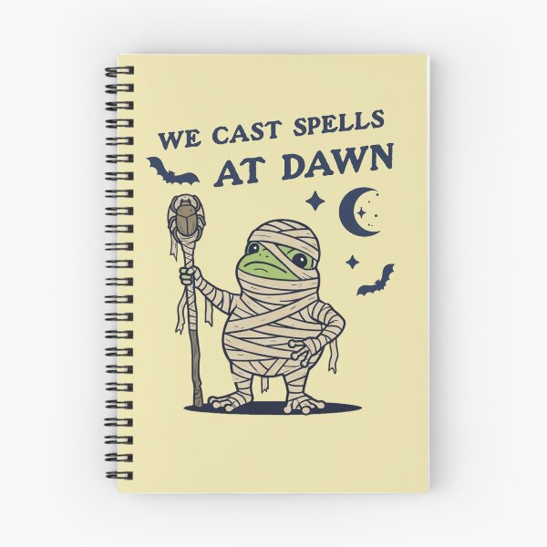 Item preview, Mummy Frog We Cast Spells At Dawn Halloween designed and sold by d247.